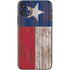 Texas Flag Dark Wood iPhone 11 Skin
