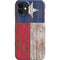 Texas Flag Dark Wood iPhone 12 Mini Lite Case