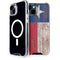 Texas Flag Dark Wood iPhone 13 MagSafe Case