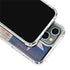 Texas Flag Dark Wood iPhone 13 Pro Clear Case