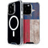 Texas Flag Dark Wood iPhone 13 Pro MagSafe Case