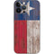 Texas Flag Dark Wood iPhone 13 Pro Max Skin
