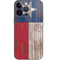 Texas Flag Dark Wood iPhone 13 Pro Skin