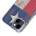 Texas Flag Dark Wood iPhone 15 Plus MagSafe Case
