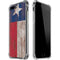 Texas Flag Dark Wood iPhone 7/8 Plus Clear Case