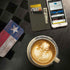 Texas Flag Dark Wood iPhone SE (2nd & 3rd Gen) Folio Case