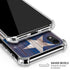 Texas Flag Dark Wood iPhone XR Clear Case