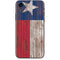 Texas Flag Dark Wood iPhone XR Skin