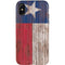 Texas Flag Dark Wood iPhone XS Pro Case