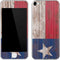 Texas Flag Dark Wood Apple iPod Skin