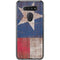 Texas Flag Dark Wood LG K51/Q51 Clear Case