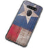 Texas Flag Dark Wood LG K51/Q51 Clear Case