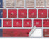 Texas Flag Dark Wood Magic Keyboard Skin