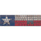 Texas Flag Dark Wood Magic Keyboard with Numeric Keypad Skin
