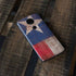 Texas Flag Dark Wood Moto E5 Plus Skin