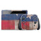 Texas Flag Dark Wood Nintendo Switch OLED (2021) Skin