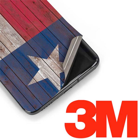 Texas Flag Dark Wood OnePlus 7 Pro Skin