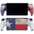 Texas Flag Dark Wood PlayStation Portal Remote Player Skin