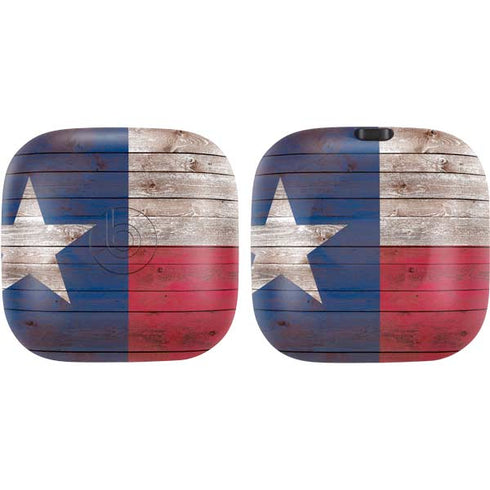 Texas Flag Dark Wood PowerBeats Pro Skin