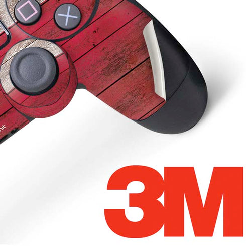 Texas Flag Dark Wood PS4 Pro/Slim Controller Skin
