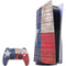 Texas Flag Dark Wood PS5 Bundle Skin