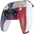 Texas Flag Dark Wood PS5 Controller Skin
