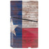Texas Flag Dark Wood PS5 Slim Disk Console Skin