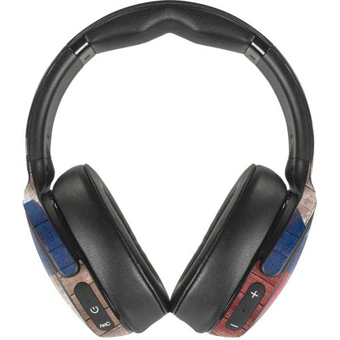Texas Flag Dark Wood Skullcandy Venue Skin