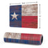 Texas Flag Dark Wood Gaming Mouse Pad