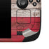 Texas Flag Dark Wood Steam Deck Handheld Gaming Computer Skin