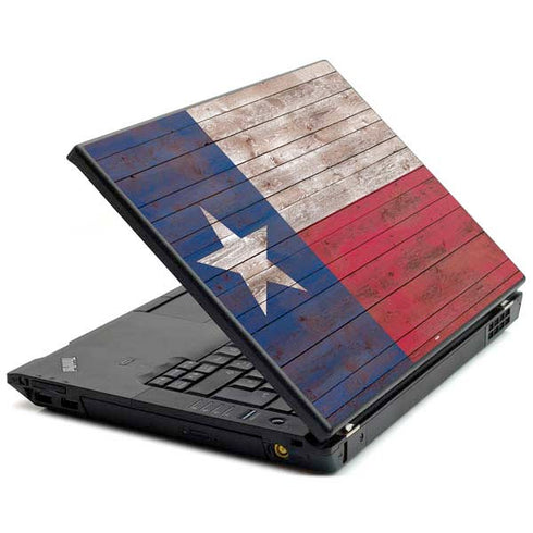 Texas Flag Dark Wood T440s Skin