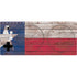 Texas Flag Dark Wood Xbox Adaptive Controller Skin