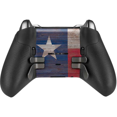 Texas Flag Dark Wood Xbox Elite Wireless Controller Series 2 Skin