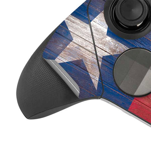 Texas Flag Dark Wood Xbox Elite Wireless Controller Series 2 Skin