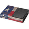 Texas Flag Dark Wood Xbox One Console Skin