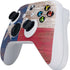 Texas Flag Dark Wood Xbox Series S Controller Skin