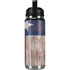 Texas Flag Dark Wood YETI Rambler 26oz Bottle Skin