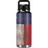 Texas Flag Dark Wood YETI Rambler 36oz Bottle Skin