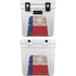 Texas Flag Dark Wood YETI Roadie 24 Hard Cooler Skin