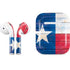 Texas Flag Light Wood Apple AirPods Skin