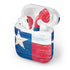 Texas Flag Light Wood Apple AirPods Skin