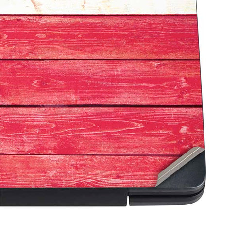 Texas Flag Light Wood Dell Vostro Skin