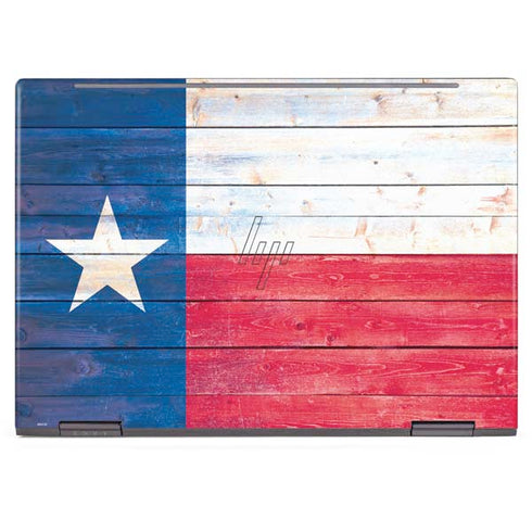 Texas Flag Light Wood HP Envy Skin