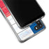 Texas Flag Light Wood Galaxy A21 Clear Case