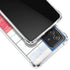 Texas Flag Light Wood Galaxy A52 5G Clear Case