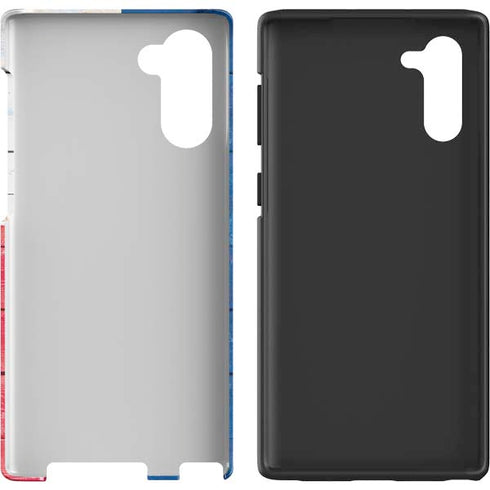 Texas Flag Light Wood Galaxy Note 10 Pro Case