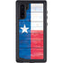 Texas Flag Light Wood Galaxy Note 10 Waterproof Case