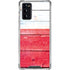 Texas Flag Light Wood Galaxy Note20 5G Clear Case