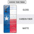 Texas Flag Light Wood Galaxy Note20 5G Skin