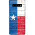Texas Flag Light Wood Galaxy S10 Plus Skin